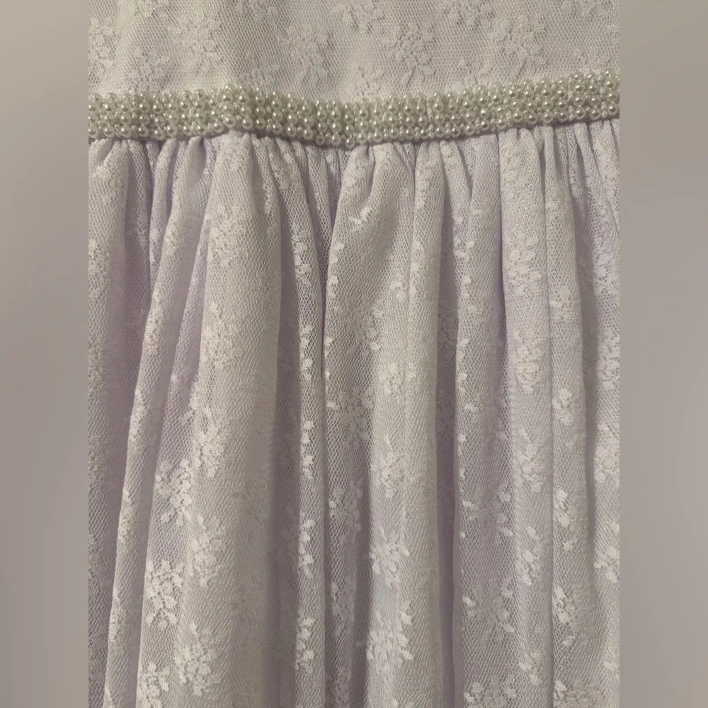 NEW Baptism Flower Girl First Communion Formal Girls White Dress sz8 $118